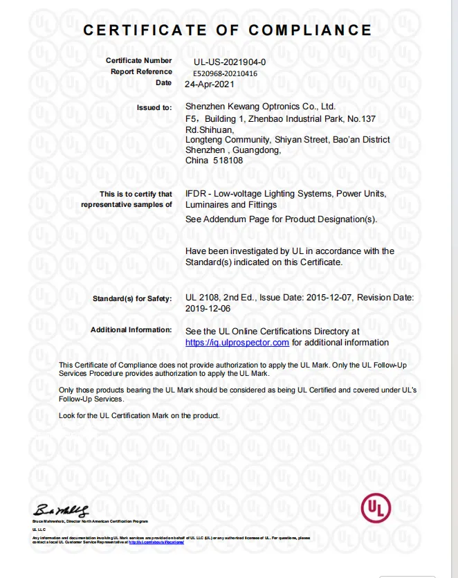 Quality Management Certificate