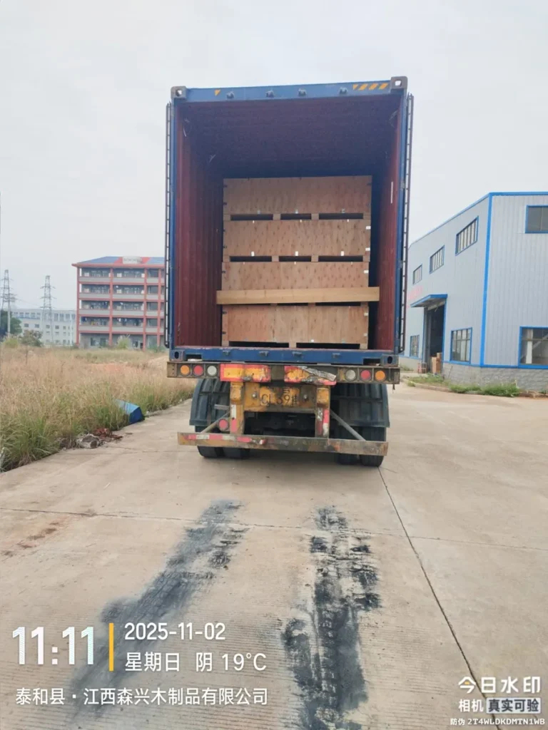 How to pack and ship saunas in a 40ft container