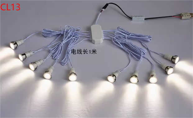 Ceiling light kits options from CSauna accessory sheet