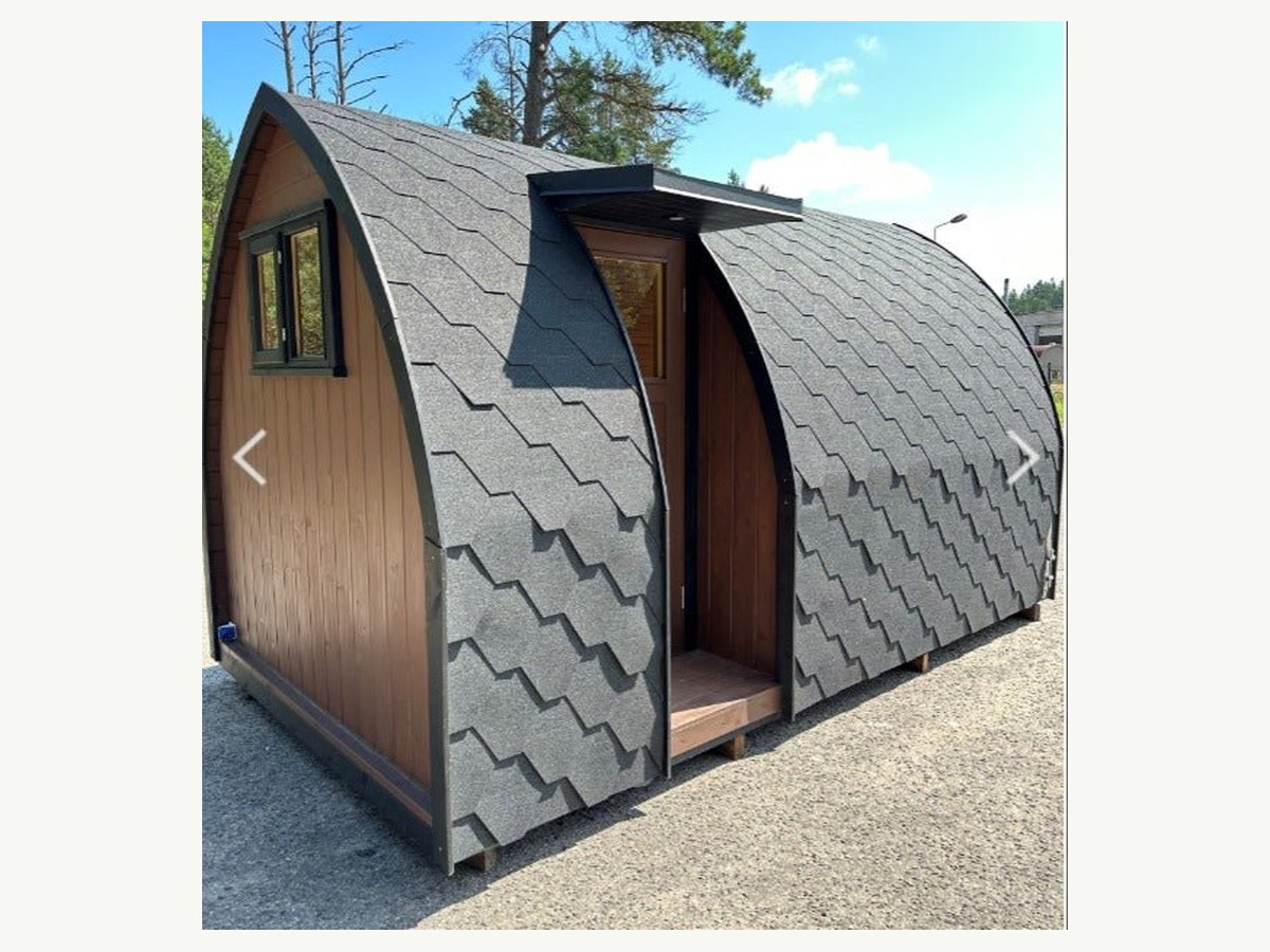 CSauna arched igloo style outdoor sauna cabin