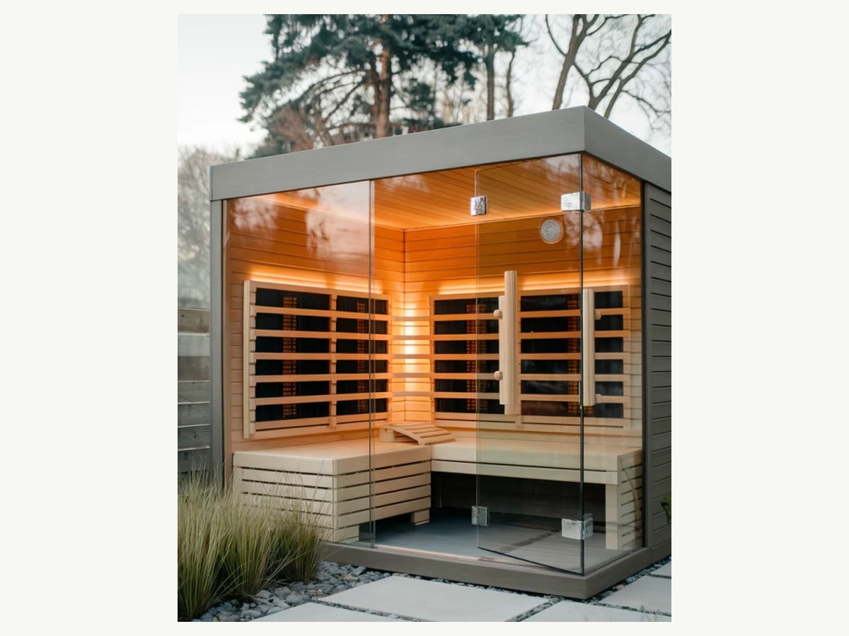 Modern Outdoor Steam Cabin for Garden Villa | CSA-67 product photo