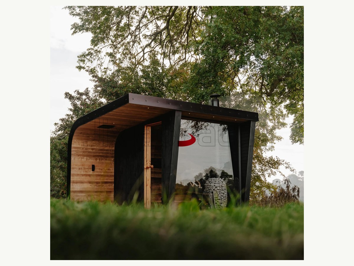 CSA-05 Modern Cedar Sauna Room for Commercial Use