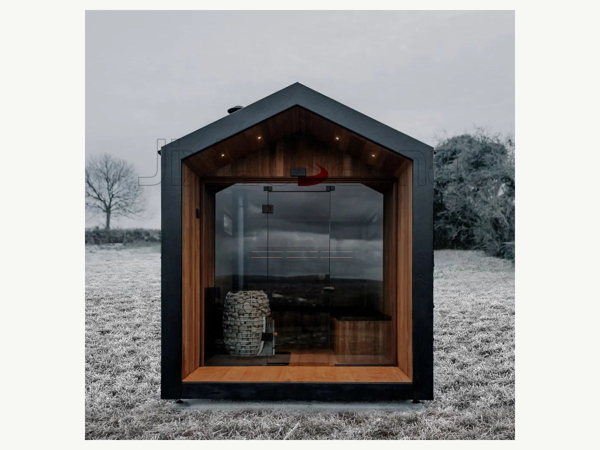 CSauna Sophisticated Red Cedar Sauna Outdoor Kit Spacious Steam Room for Hotels product image