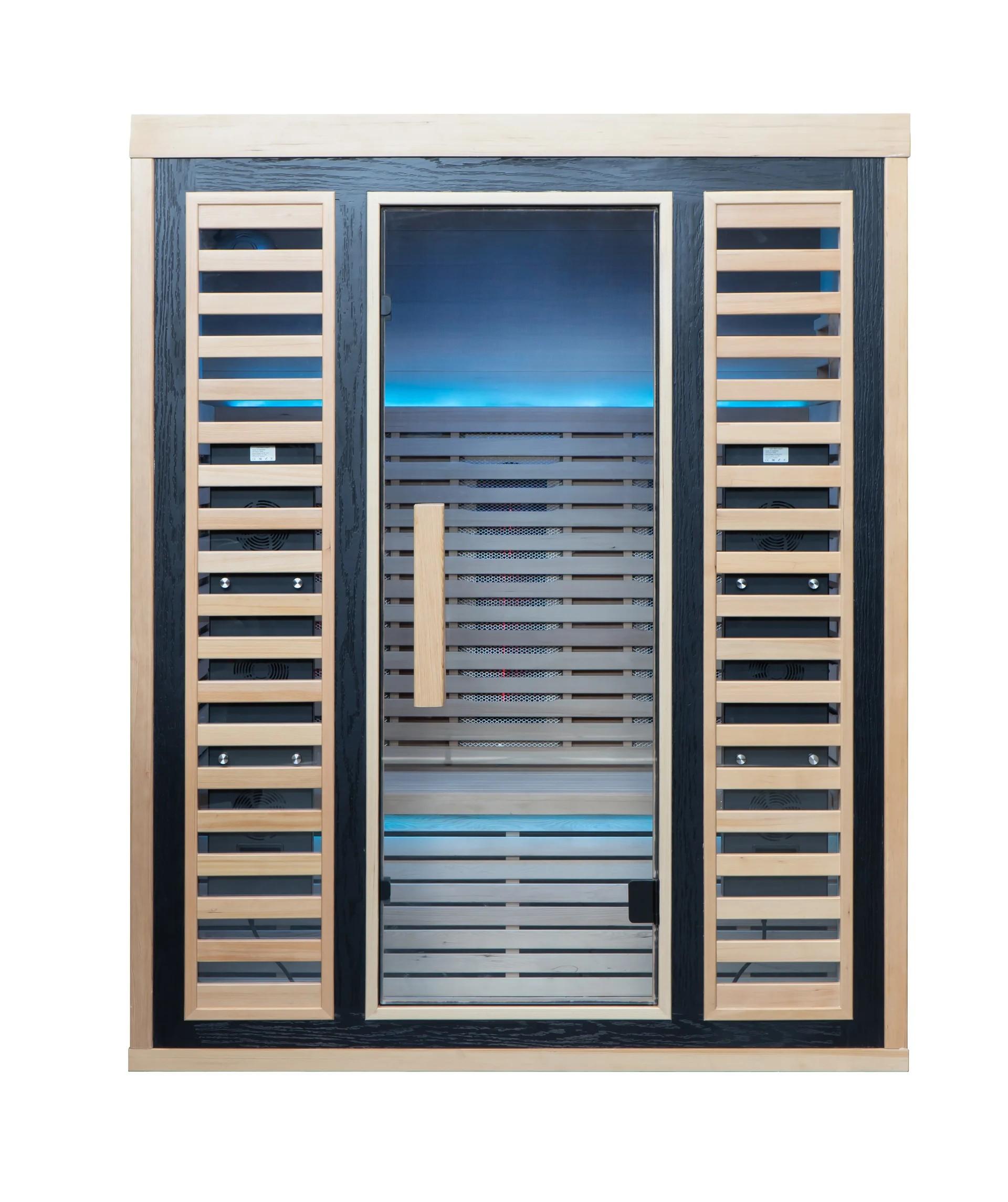 1 Person Hemlock Indoor Infrared Cabin Sauna with LED Lighting CSA-577 Buyer reference