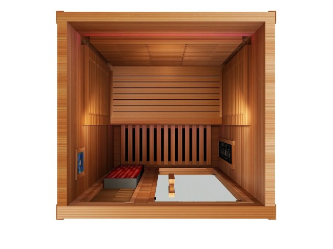 1-2 Person Hemlock Infrared Cabin Sauna with Low EMF Panels CSA-578 Buyer reference
