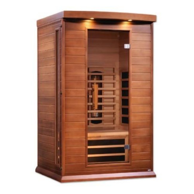 Compact Red Cedar Low EMF Infrared Cabin Sauna product image