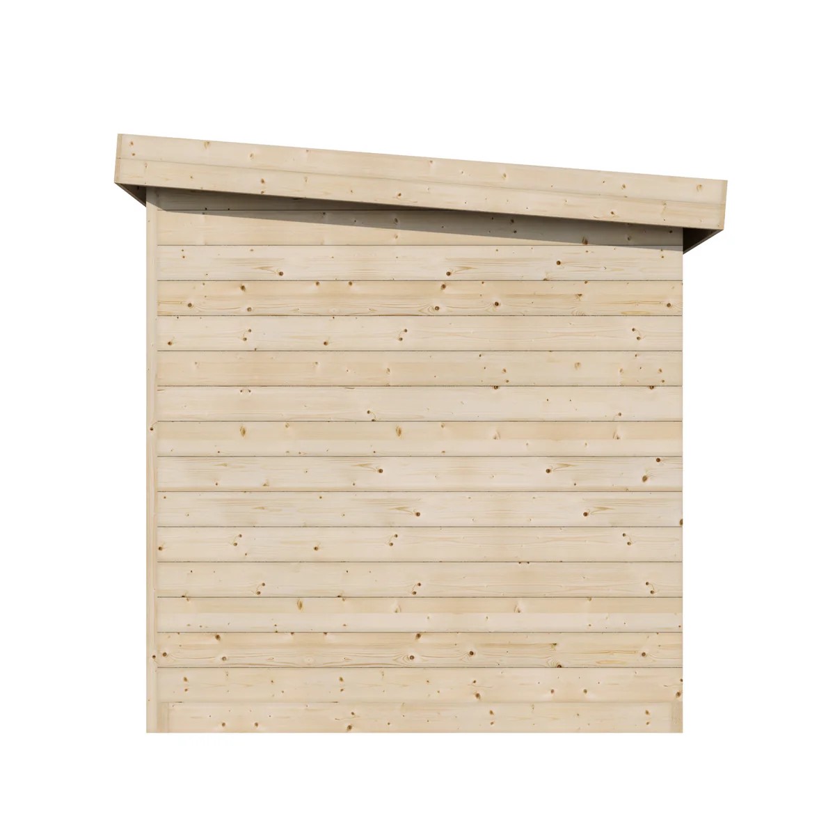 Outdoor Wood Cabin Sauna CSA-582 Side profile