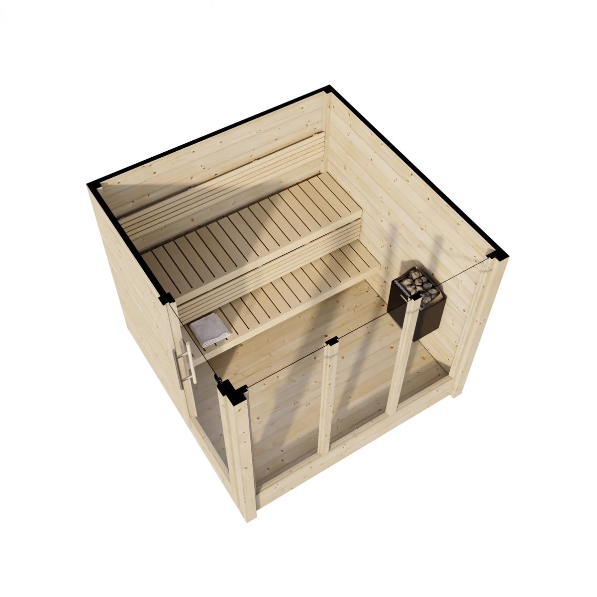 Outdoor Wood Cabin Sauna CSA-582 Buyer reference