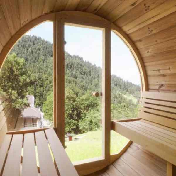 Cedar Barrel Sauna Glass Door CSA-584 Buyer reference