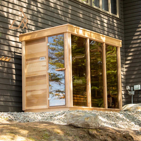 Cedar Infrared Outdoor Barrel Sauna product image