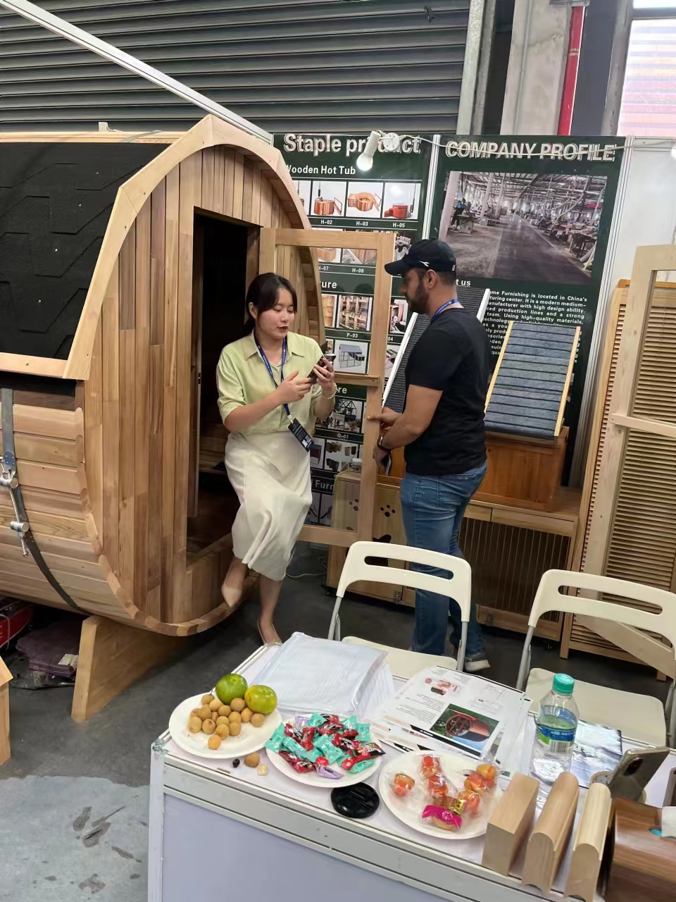 Red Cedar Infrared Barrel Sauna CSA-586 Buyer reference