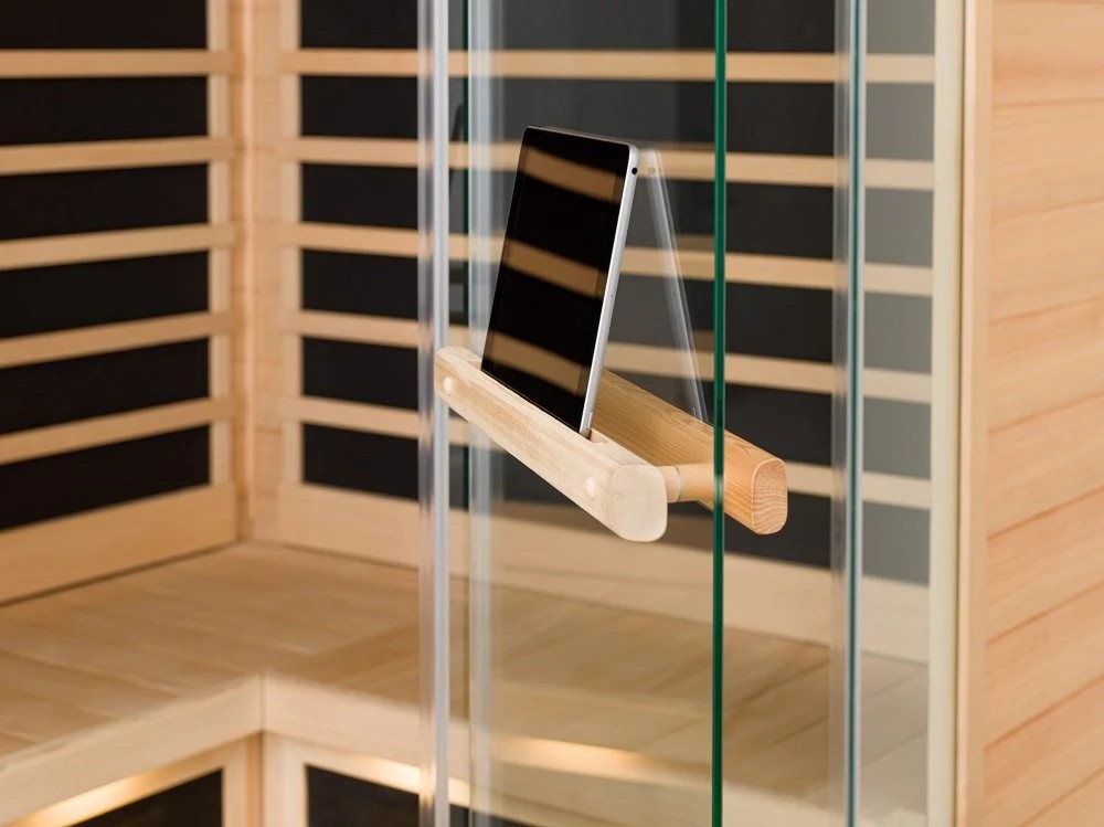 Hemlock Indoor Infrared Sauna CSA-592 Side profile