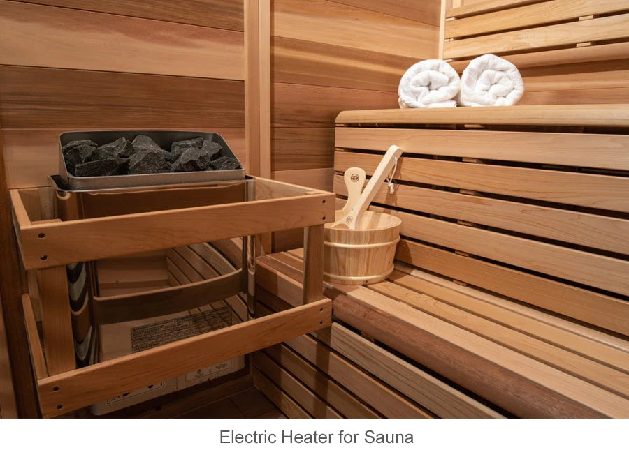 Hemlock Outdoor Steam Sauna CSA-593 Side profile