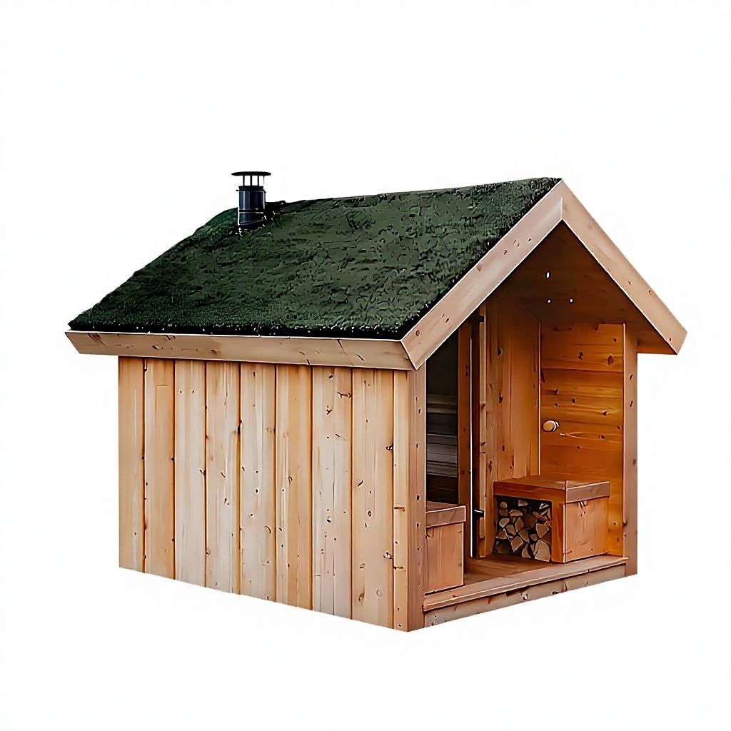 Outdoor Steam Cube Sauna product image