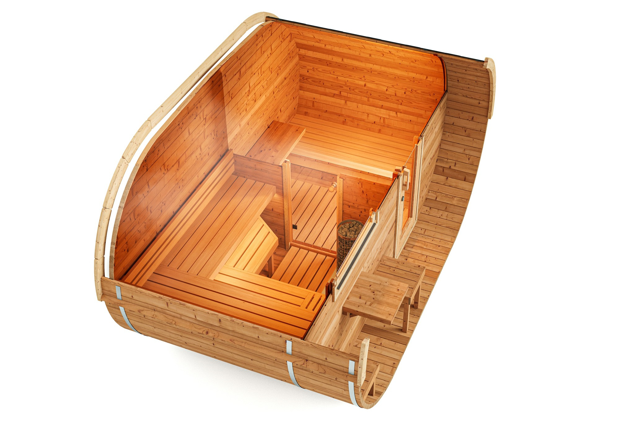 Finnish Outdoor Garden Sauna CSA-600 Buyer reference