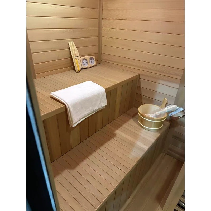 Hemlock Indoor Sauna Room CSA-605 Side profile