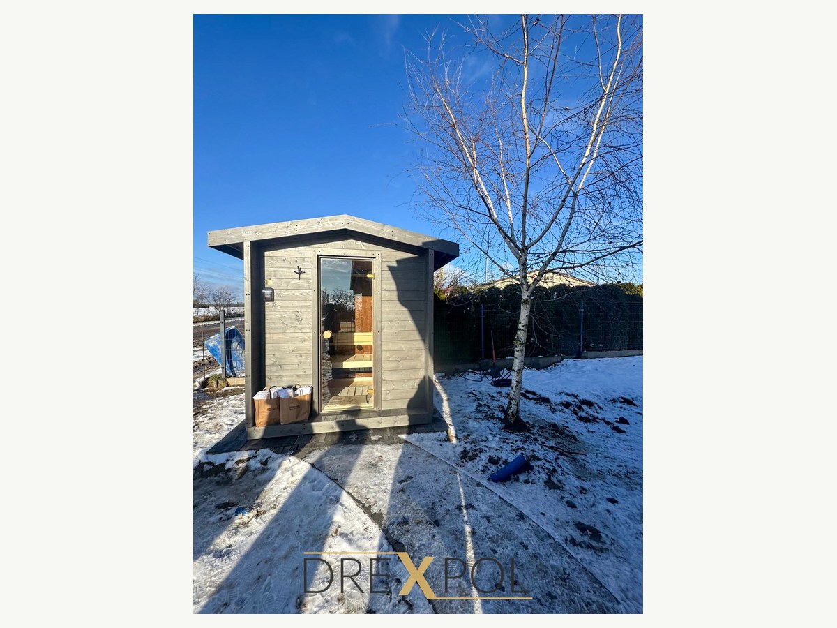 CSauna Hemlock Outdoor Sauna Solid Wood Traditional Dry Steam for Commercial Hotel Resort product image