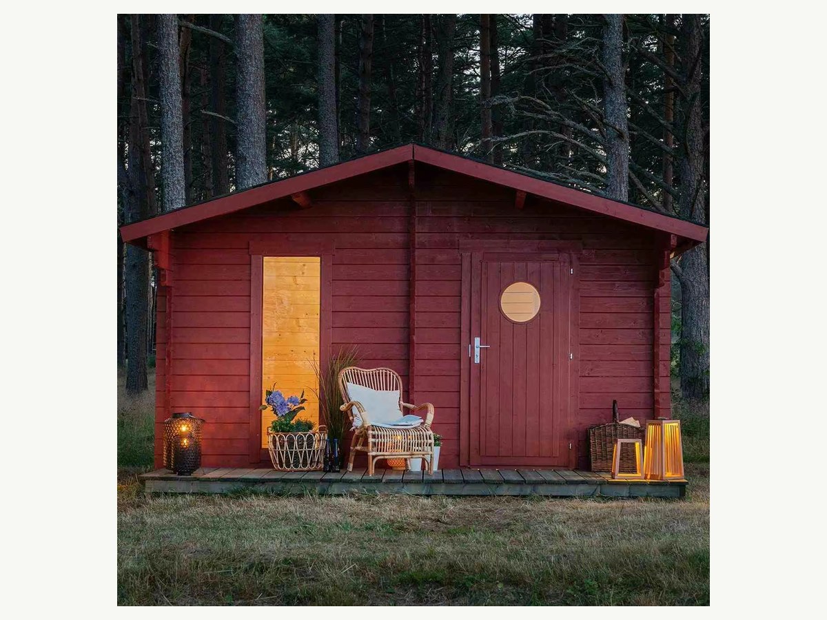CSauna Custom Size Outdoor Sauna Cabin Low EMF Infrared Type for Commercial Hotel & Resort Use product image