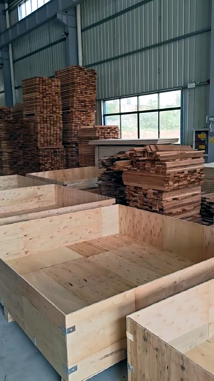 Sauna wood material and export crates