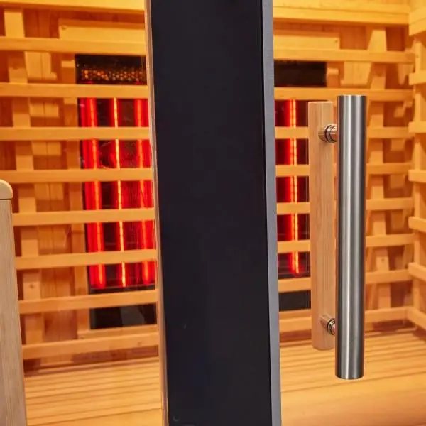 CSA-09 2-Person Prefab Indoor Sauna Cabin Cabin finish detail