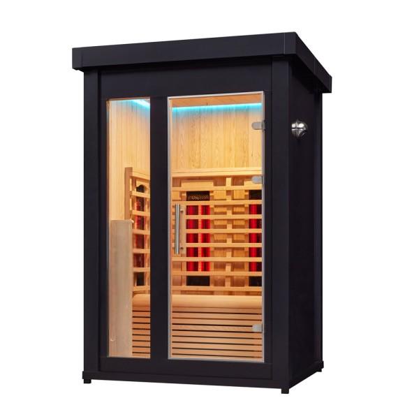 2 Person Indoor Wood Sauna Cabin with Front Glass Door CSA-136 Buyer reference