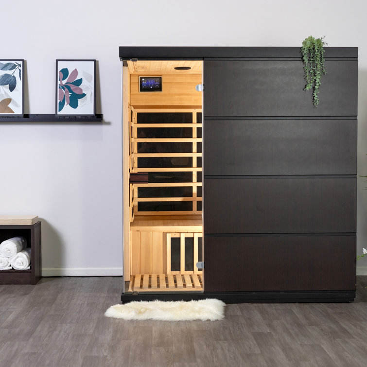 Portable Infrared Sauna Booth for Compact Home Rooms product image