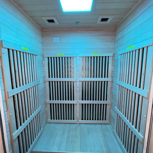 Narrow Indoor Infrared Sauna Cabin with Wall Panel Heating CSA-276 product view 2