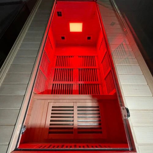 Narrow Indoor Infrared Sauna Cabin with Wall Panel Heating CSA-276 product view 4