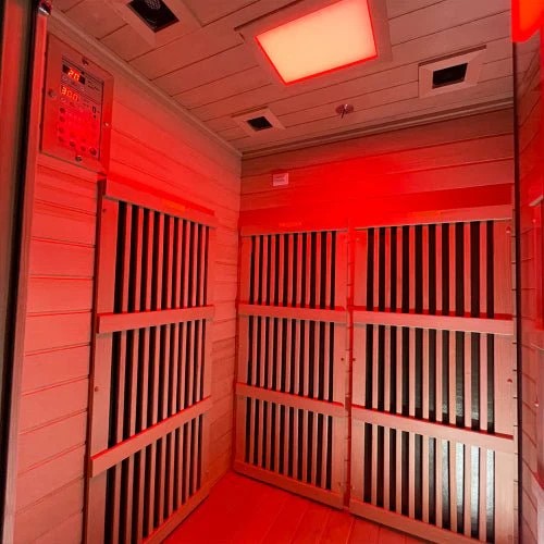 Narrow Indoor Infrared Sauna Cabin with Wall Panel Heating CSA-276 product view 6