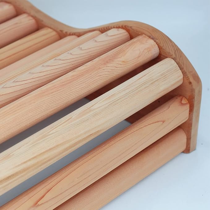 Canadian Cedar Sauna Headrest Accessory Reference Side profile