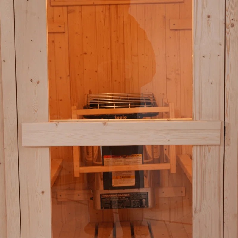 Custom Size Prefab Outdoor Wooden Sauna House Buyer reference
