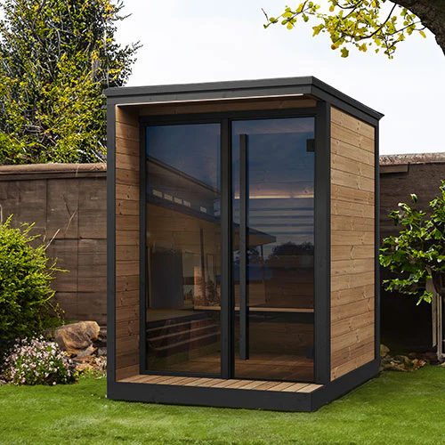Weather-Resistant Garden Wood Stove Sauna Cabin product image