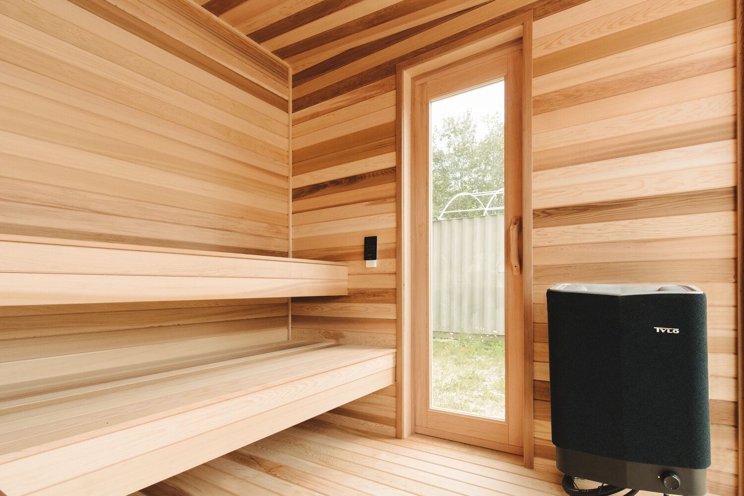 Customizable Size New Design 10 Person Square Cube Outdoor Wooden Steam Sauna Guangdong Buyer reference