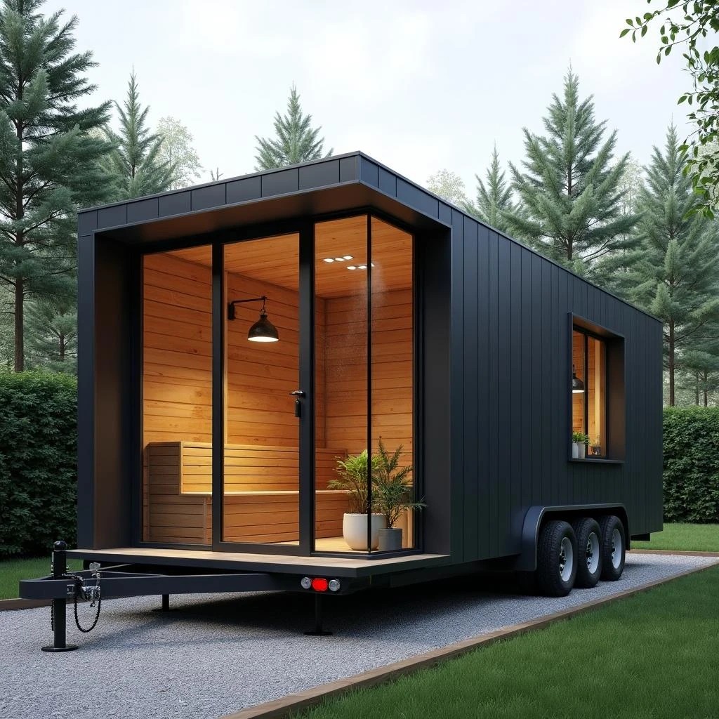 Deluxe 2 Person Electric Wet Steam Sauna Cabin CSA-243 Interior detail