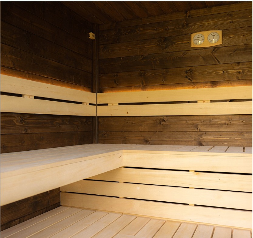 Eco-Friendly 5-7 Person Cedar Outdoor Sauna Room with Solar-Ready Option with Solar-Ready Option with Solar Panel Option Buyer reference