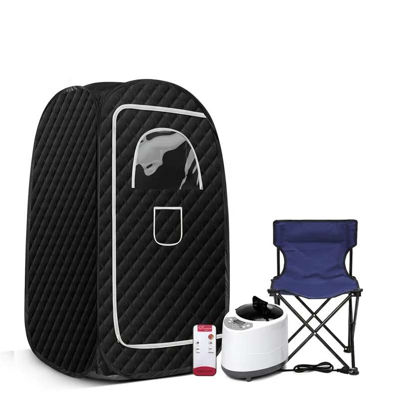 Eco-Friendly Portable Sauna Kit - Non-Toxic Foldable Steam Sauna, Ideal for Daily Home Spa Relaxation Interior detail