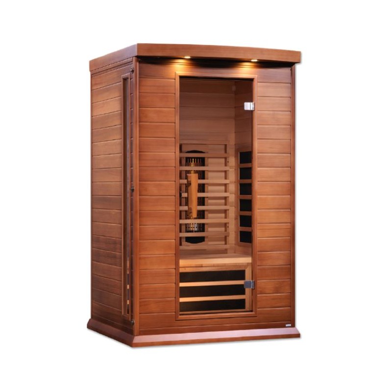 Upright Indoor Infrared Sauna Cabin with Side Heating Panels CSA-165 product view 3
