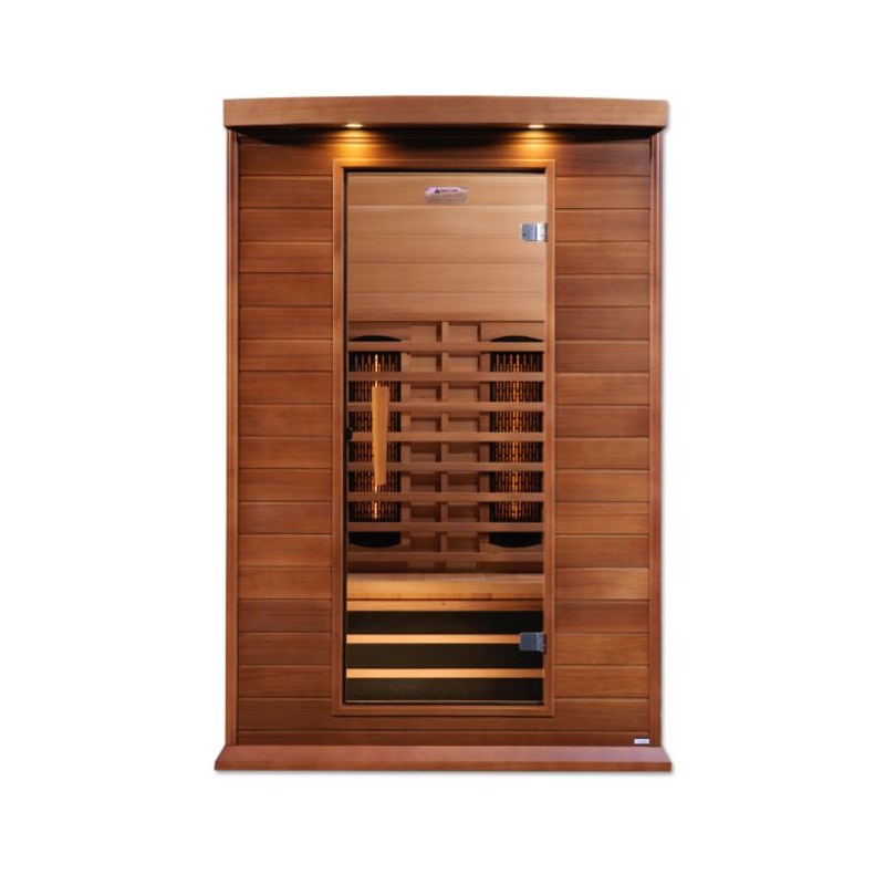 Upright Indoor Infrared Sauna Cabin with Side Heating Panels CSA-165 product view 6