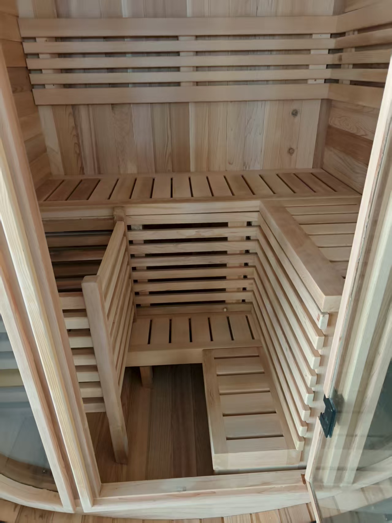 Outdoor Wood Barrel Sauna Cabin CSA-493 product image