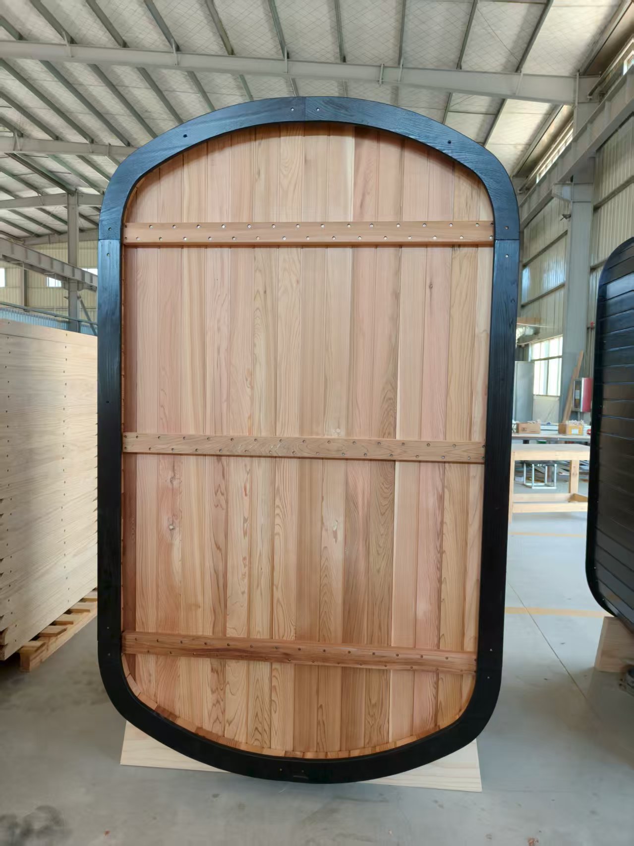 Outdoor Wood Barrel Sauna Cabin CSA-493 product image