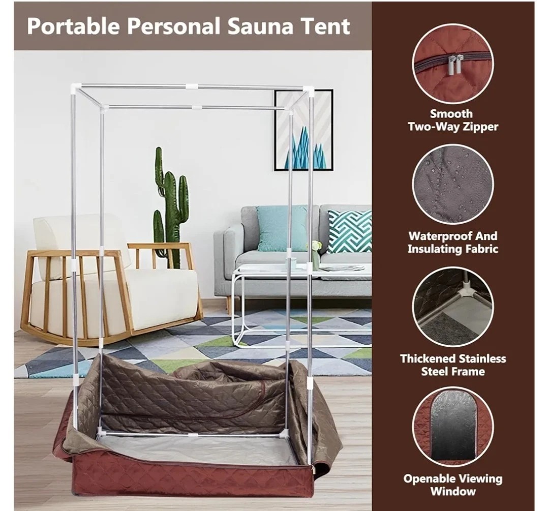 Foldable Oxford Cloth 2 Person Fast Heating for Portable Steam Sauna Tent Buyer reference