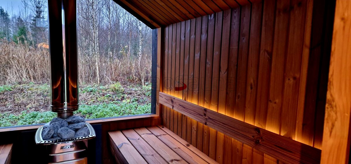 Handcrafted Traditional Wood Sauna with Rustic Charm and Efficient Heating System Buyer reference
