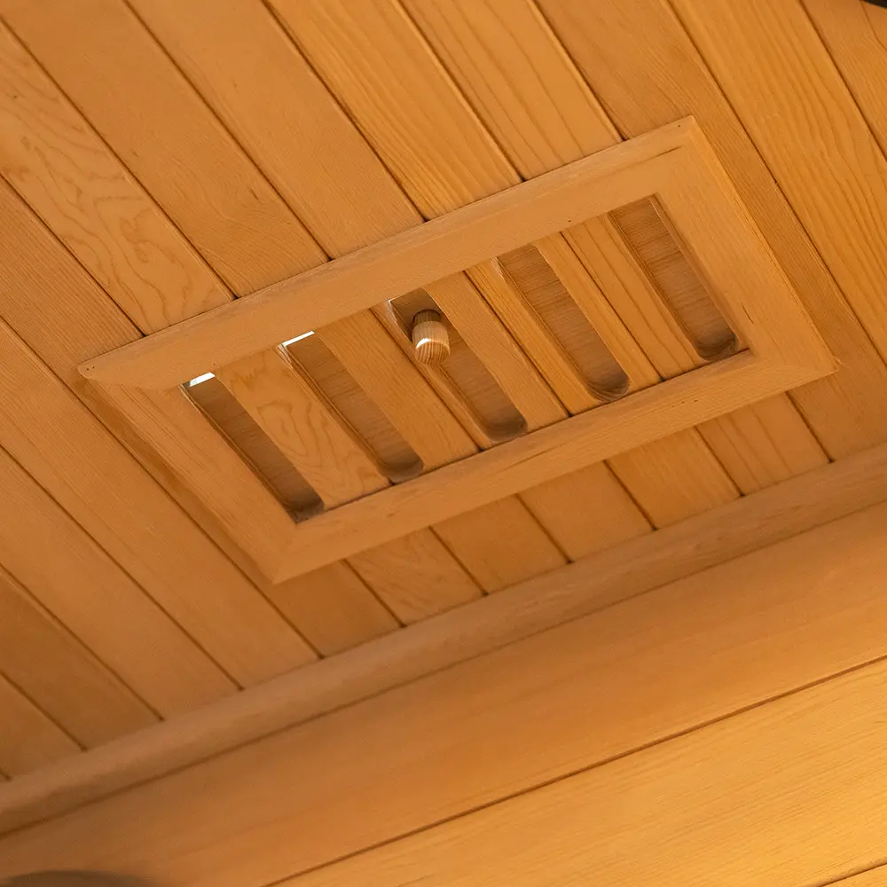 1 Person Hemlock Indoor Sauna with Red Light Heater CSA-252 product image