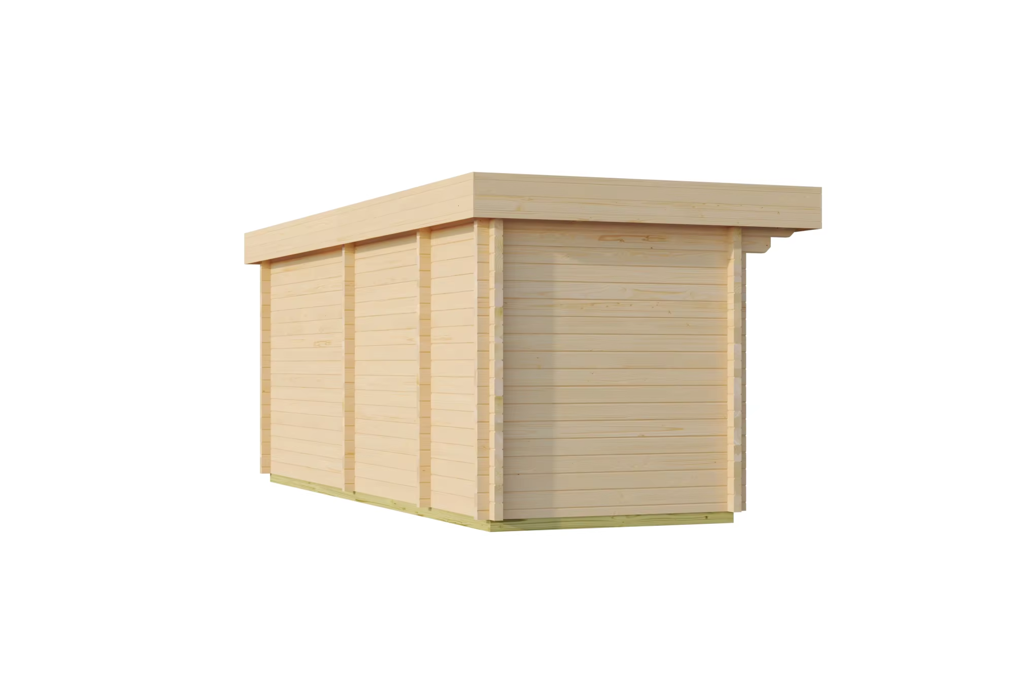 Light Light Light Wood Outdoor Sauna Cabin with Hot Tub Nook with Hot Tub Nook with Hot Tub Nook CSA-99 product image