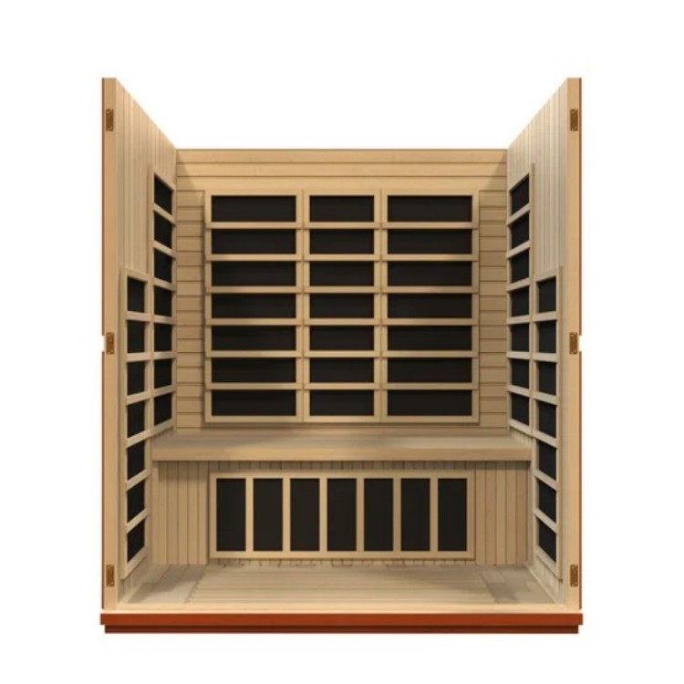 Upright Indoor Infrared Sauna with Five-Surface Panel Layout CSA-527 product view 4