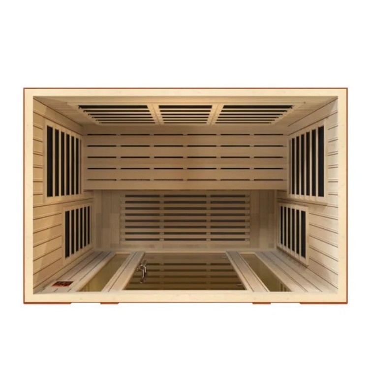 Upright Indoor Infrared Sauna with Five-Surface Panel Layout CSA-527 product view 5
