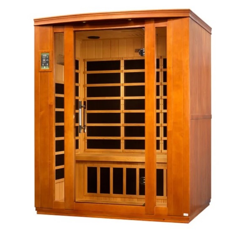Upright Indoor Infrared Sauna with Five-Surface Panel Layout CSA-527 product view 6