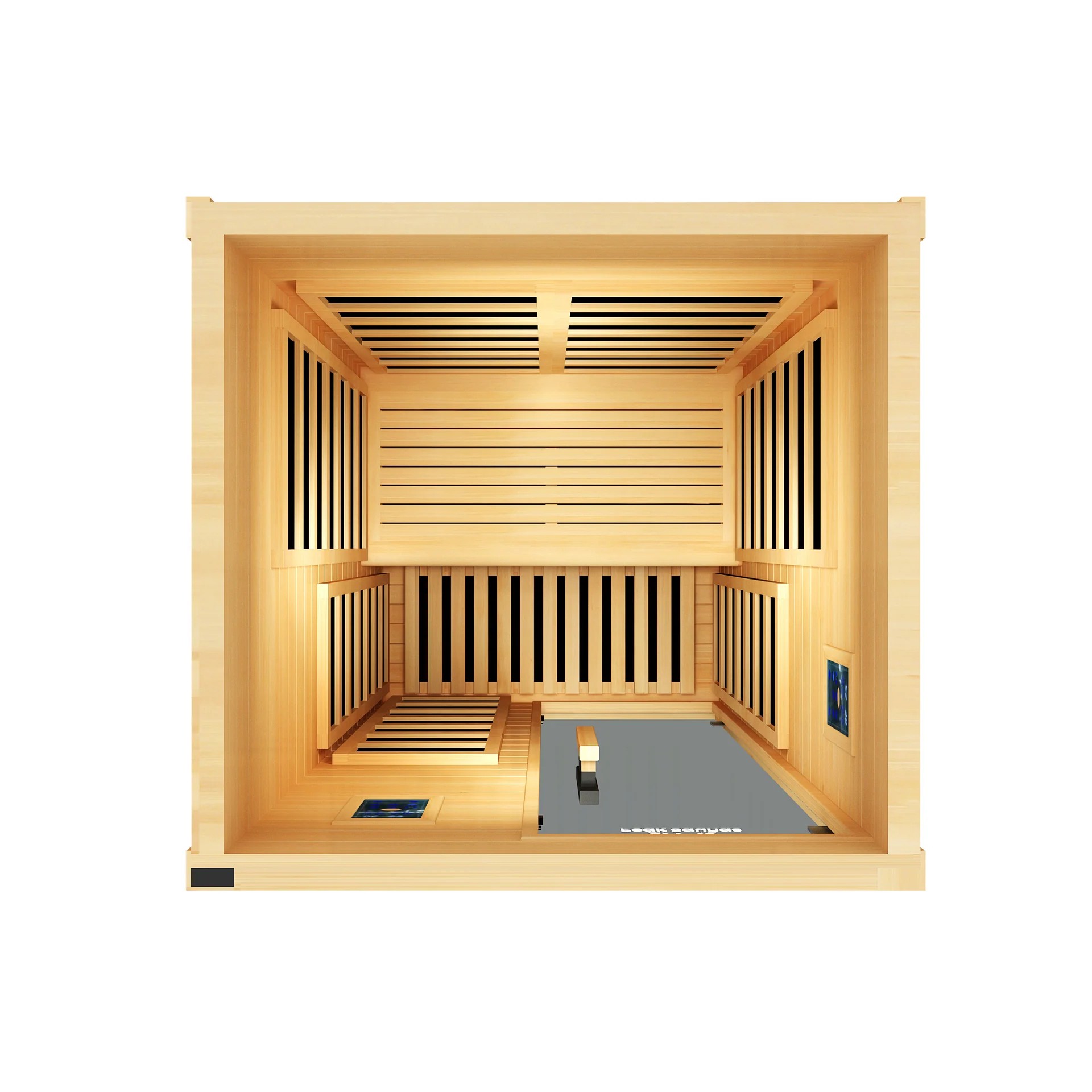 2 Person Wood Indoor Far Infrared Sauna Cabin CSA-522 product image
