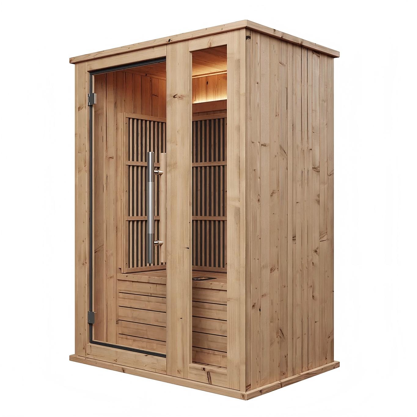 2 Person Wood Indoor Far Infrared Sauna CSA-538 product image