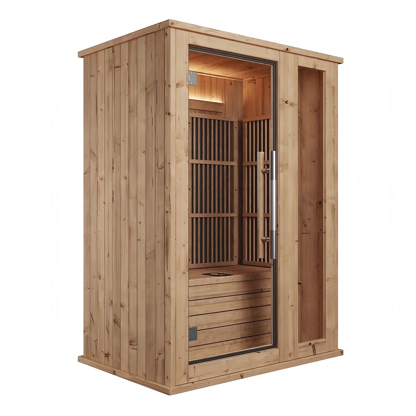 2 Person Wood Indoor Far Infrared Sauna CSA-538 product image